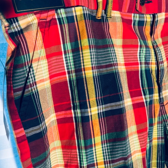 NWT Polo Ralph Lauren Men’s plaid/tartan Shorts, size 40 - Picture 2 of 12